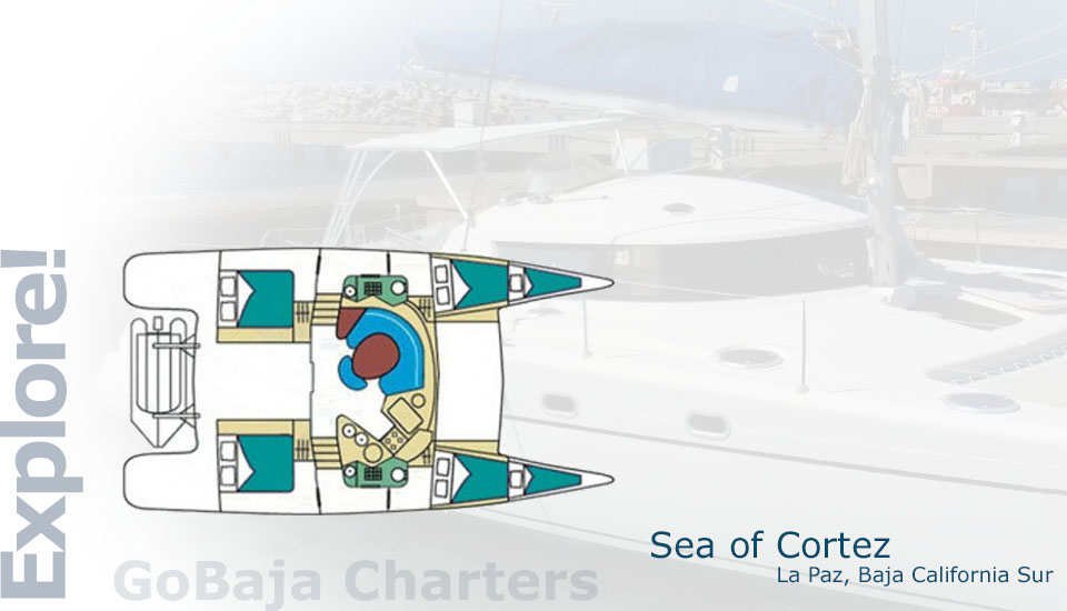 GoBaja Charters - Seascape floorplan